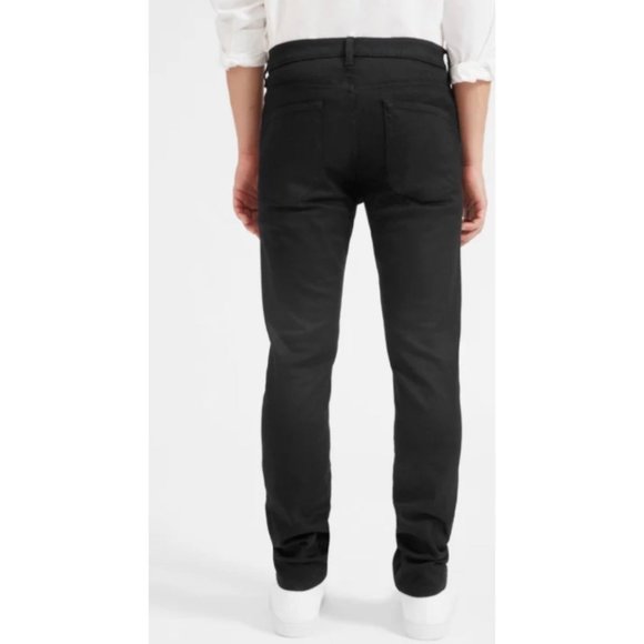 Everlane Uniform Black Slim Fit Black Jeans - Picture 3 of 9